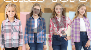 Kids flannel shirts