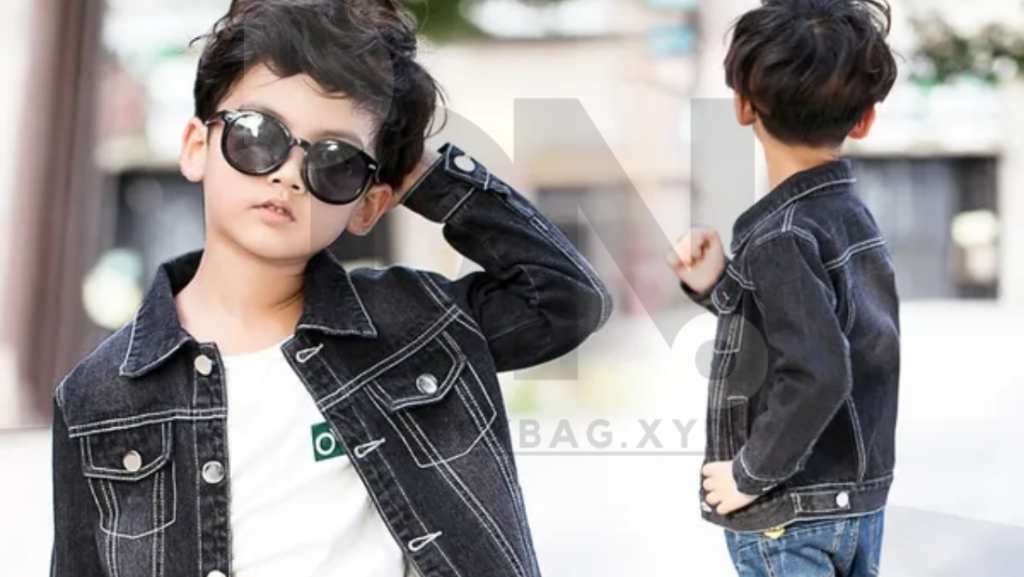 Boys trendy denim